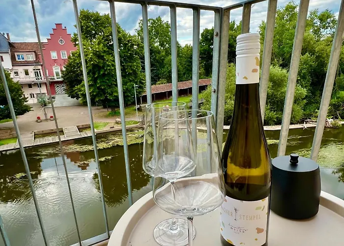 Wohntraum Am Wasser Und Den Brueckenhaeusern I 3br I Flussblick I Zentral I Parkhaus I Helloyou X Bright Collection Bad Kreuznach